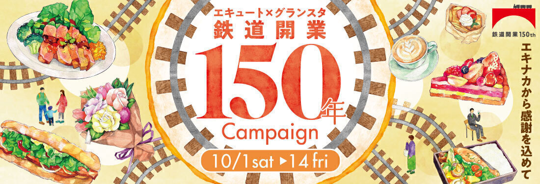 鉄道開業150年キャンペーン