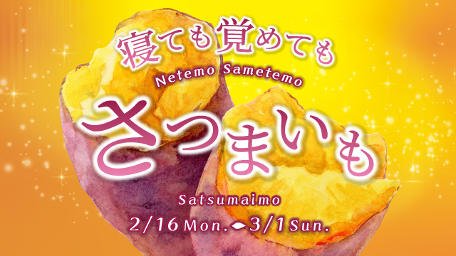 寝ても覚めても さつまいも